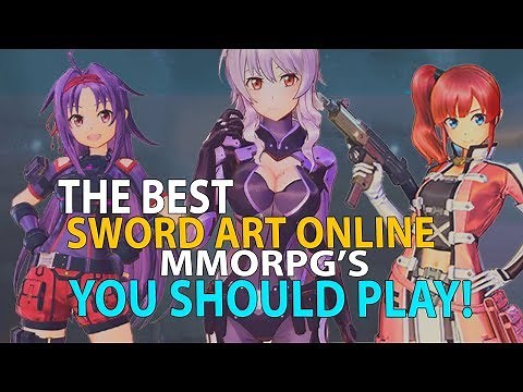 The Best Upcoming Sword Art Online MMORPG's You Should Be Playing!