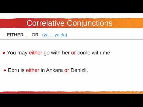 Bölüm 18 120 Bağlaçlar