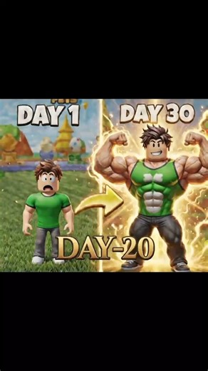 Day 20/30 Getting Stronger in Roblox #RobloxPulse #robloxchallenge #day20