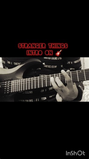 I Played the Stranger Things Intro on Guitar #netflix #strangerthings #guitarcover #sevenseconds