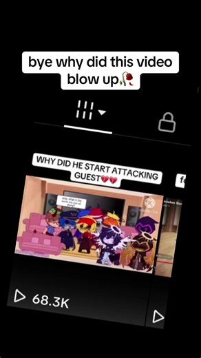 the fact that most people under that video dont know i made that satirical video is frying me😭😭😭 #forsakengacha