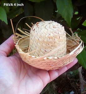 Pava. Puerto Rican Jíbaro Hat. Typical Hat of Puerto Rico. Available in 4", 2", and 6" Sizes. Accessory. Traditional Clothing. Puerto Rican Festivals - Etsy