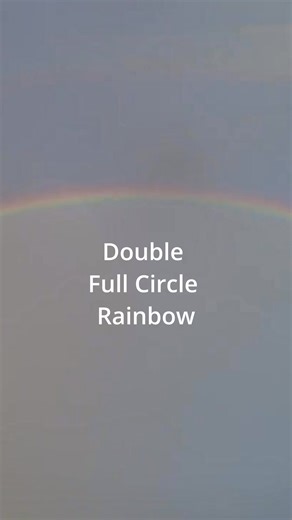 10K views · 193 reactions | Double full circle rainbow! #summertimevibes #needtherain #Isrealkamakawiwo’ole | Into the Little Belts | Facebook