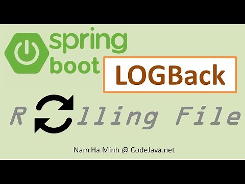 Spring Boot Logback Rolling File Example