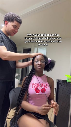 Grateful for Jay: Late Night Knotless Braids Journey