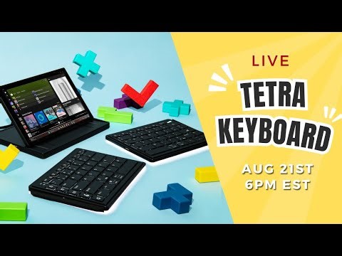 Mobile Pixels Tetra Keyboard Live Q&A