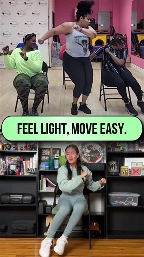 Hard workouts aren’t the only way to stay active This chair dance helps women 45+ move safely, burn