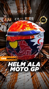 12K views · 66 reactions | Finishing clear dengan metode flowcoat bikin hasilnya super glossy & kinclong kayak helm pembalap beneran  Detailnya halus, kinclongnya mantap. | Samurai Paint, Indonesia | Facebook