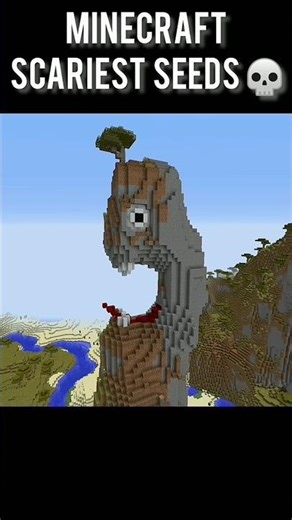 Minecraft scariest seeds👻#minecraft #new