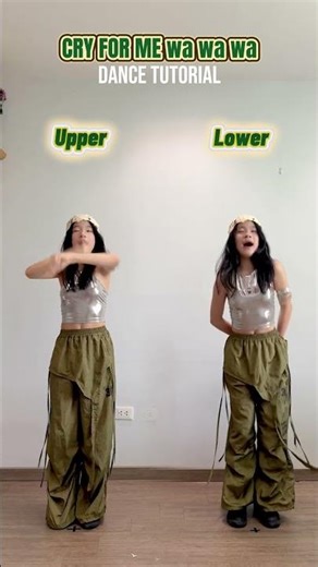 Easy Dance Tutorial CRY FOR ME wa wa trend! SUBSCRIBE PLEASE! #tiktok #trending #viral #shorts