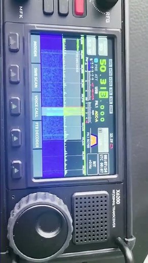 XIEGU X6200 DECODING FT8 #radio #hamradio #radioaficion #radioactiva #radioaficionados #emisora