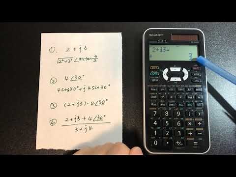 Sharp EL-546X Complex Algebra