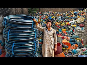 How Millions of Plastic Scrap Recycled Into New Pipes - How PVC Pipes Are Made | Inside Factory