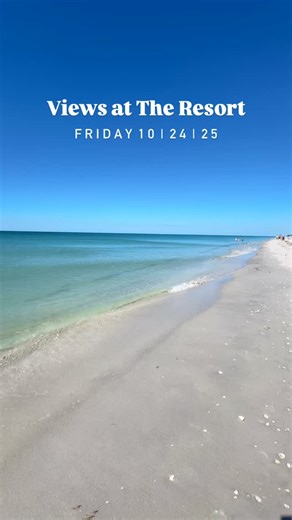 Today’s views Friday 10/24/25 🏝️ | Manasota Key Resort