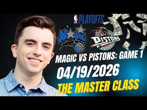 NBA Playoffs Picks & Predictions For Today 04/19/26 - The Master Class