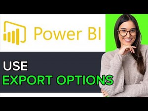 NEW! How to Use Export Options on Power BI in 2025!