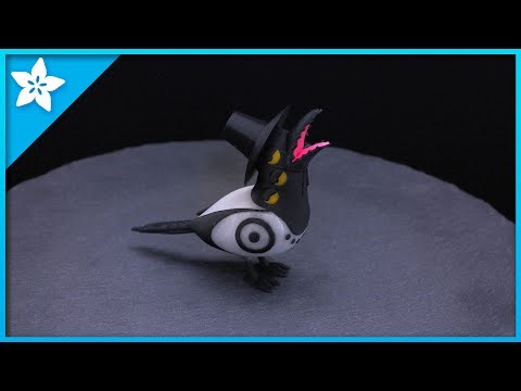 Magpie Sussie #timelaspe #3dprinting #adafruit adafruit