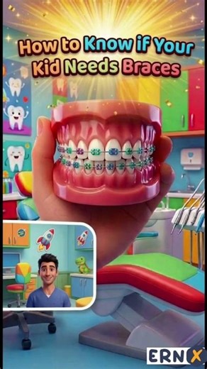 Does your kid need braces? LOOK for THIS! #shorts #braces #parenting