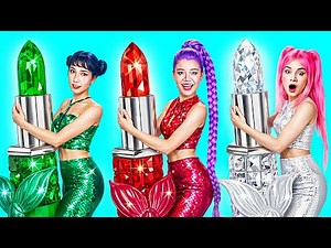 Kpop Demon Hunters: Emerald, Ruby and Diamond Huntrix Extreme Glow Up Into Mermaid