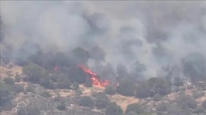 Wildfires tear through central Spanish countryside