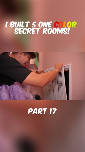 I Built 5 ONE COLOR Secret Rooms! - BriannaYT on YouTube #BriannaYT #paidpartner @Brianna