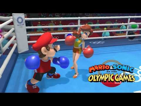 Boxing Hard Gameplay Mario & Sonic At The Olympic Games Tokyo 2020 Mario Daisy Metal Sonic Waluigi V