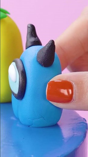 Funny AMONG US Birthday Cake #shorts