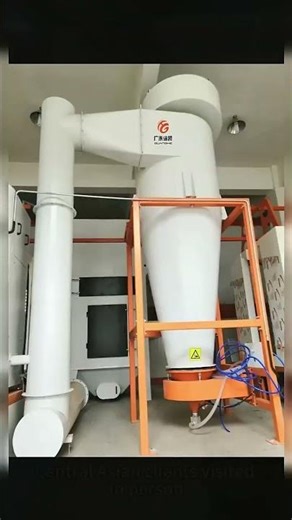 Cyclone powder spray System