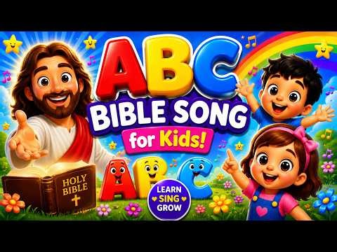 🌈 ABCs of the Bible! 🎵 Fun A–Z Christian Song for Toddlers & Kids | Sing Along!