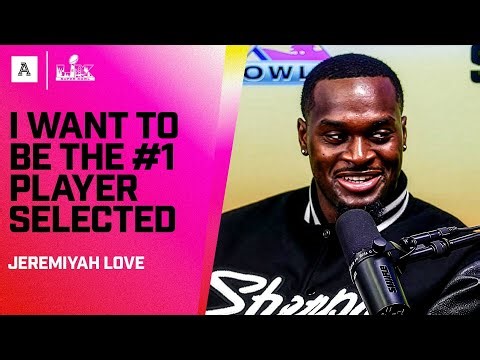 Jeremiyah Love: "I Want to Be the NUMBER ONE Player Selected" in 2026 Draft