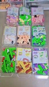 ASMR Brick Sorting 🧱 | Relaxing Sounds of Bricks Falling Into Place