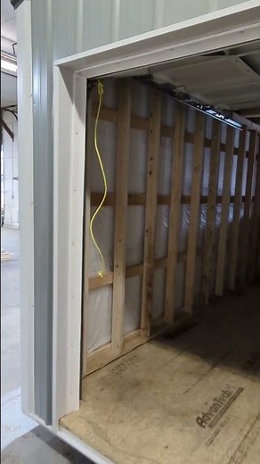 8x16 Shed. #yellowstonepostframe #shed #diy #diygarage #mancave #construction