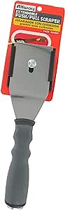 ALLWAY F42X Soft Grip Extendable Push/Pull Scraper with Removable 4-Edge Blade, 2-1/2”