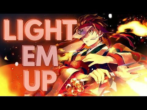 Fall Out Boy - Light 'Em Up (Nightcore) (Lyrics)