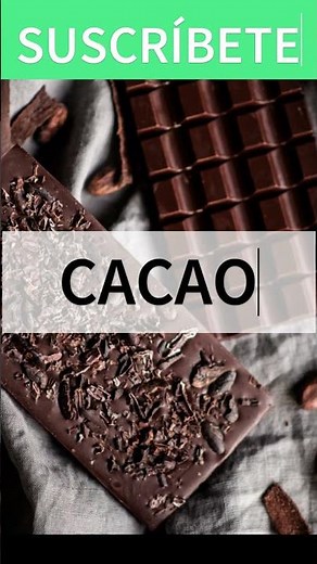 ✅LOS BENEFICIOS DEL CACAO PARA TU SALUD #alimentacionsaludable #bienestar