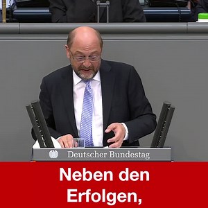 Heute habe ich meine letzte Rede im Bundestag gehalten. Ich wünsche mir, dass alle Demokratinnen und Demokraten auch im nächsten Bundestag eine Brandmauer gegen den Hass errichten. Dass kein Tabubruch geduldet und die Grenze des Sagbaren nicht jeden Tag weiter verschoben wird. | Martin Schulz
