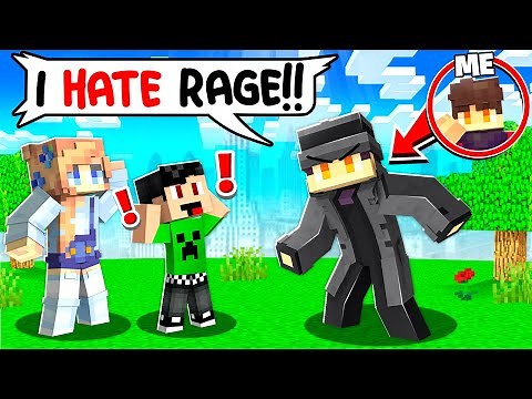 Secretly Becoming My BIGGEST HATER in Minecraft!