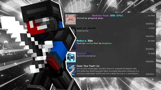 PatarHD MCPE pack folder (Minecraft Bedrock)