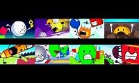 Mix of 8 videos from youtube : bfdi and bfdia best episodes