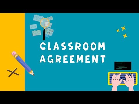 Classroom agreements for kids/kids learning video