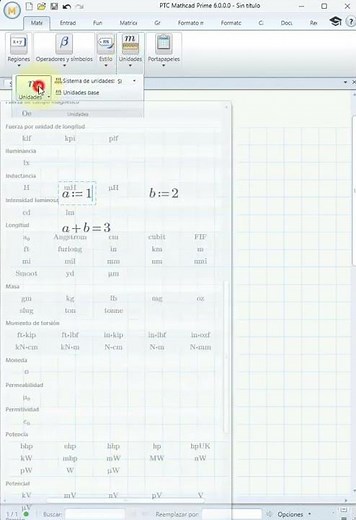 Units in Mathcad 2 #luiscardenas #easyengineering #engineering #mathcad #structures
