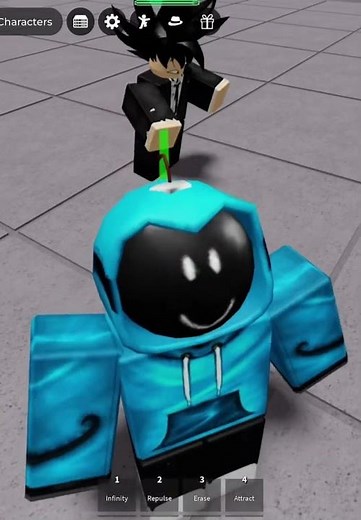 How to be invincible in tsb (might be patched by the time I upload this) #roblox #tsb #glitch