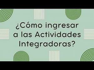 Semestre Base - Actividades Integradoras