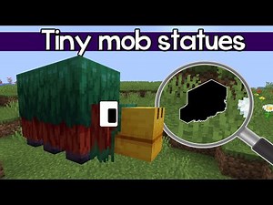 Tiny Sniffer - Minecraft Statue - Sniffer Statue