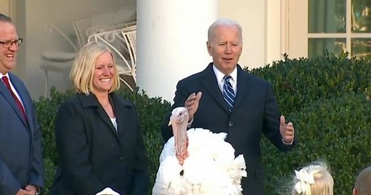 Historic transfer of power during Biden physical