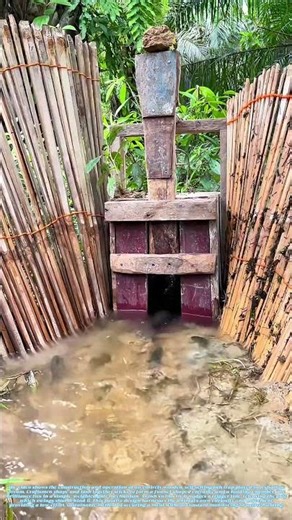 Wood, Water, and Wit: The Trap That Catches Itself