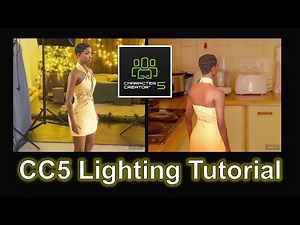CC5 Lighting Tutorial | Easiest Way! #cc5 #charactercreator5 #iclone #reallusion #tutorial