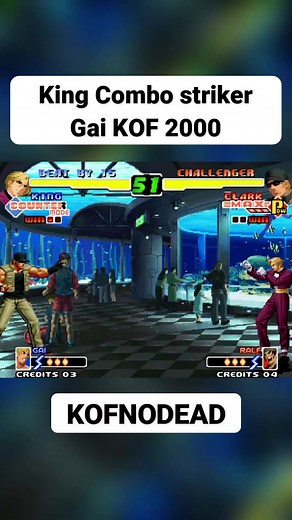 39K views · 377 reactions | King combo striker gai kof 2000 #kof #kofnodead #kof2000 #kofcombos #comboskof #kingkof #kingcombos #retrogaming #arcade #game | KOFNODEAD | Facebook