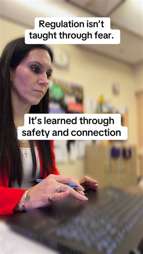 Your Education Advocates on Instagram: "Regulation isn’t taught through fear. It’s learned through safety and connection. When a child is dysregulated, their nervous system is in survival mode. You cannot punish a child into calm. You cannot scare a child into self-control. Regulation is a skill, and skills are taught, not demanded. What actually helps: • predictable routines • emotionally safe adults • co-regulation before independence • support during hard moments, not consequences after them 
