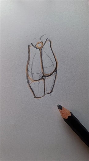 How to draw Gluteus Maximus Tutorial ✏️#foryou #drawing #art #shorts #howtodraw #easydrawing #fyp